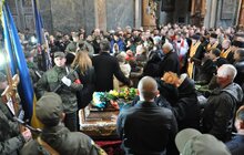 Фото 3: Львів попрощався з трьома військовими, які загинули в зоні АТО