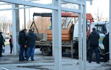 Фото 13: У Львові демонтували незаконно встановлену тимчасову споруду на пр. Чорновола, 57