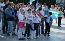 Фото 9: У Львові вшановують 73-тю річницю депортації кримськотатарського народу з Криму