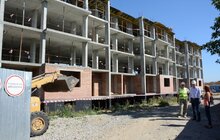 Фото 3: Процес будівництва будинку для учасників АТО та їхніх сімей