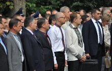 Фото 12: Урочиста церемонія підняття Державного Прапора України