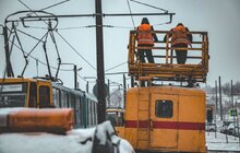 Фото 1: У Львові відновлюють рух трамваїв