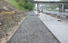 Фото 4: У Львові продовжують облаштовувати велодоріжки: роботи тривають на низці вулиць