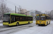 Фото 11: Львів отримав нові тролейбуси та малогабаритні низькопідлогові автобуси