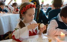 Фото 6: Майстер-клас з розпису писанок для учнів 2 класу у школі №53