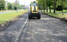 Фото 13: На вул. Науковій проводять поточний ремонт дорожнього покриття методом холодного ресайклінгу
