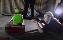 Фото 24: Учні 9-11 класів навчаються стрільбі та домедичної допомоги в інструкторів Нацгвардії