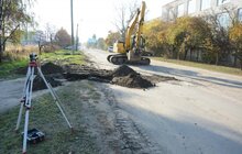 Фото 7: На вул. Курмановича розпочато ремонтні роботи: працює важка техніка, дорогу перекрито для руху транспорту