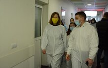 Фото 9: Крістіна Квін ознайомилась з роботою медичного об’єднання невідкладної допомоги у Львові