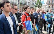 Фото 13: Львів вшановує 75-ту річницю депортації кримських татар