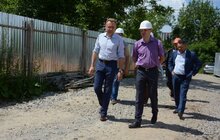Фото 9: У майбутньому будинку для учасників АТО вже збудували цокольний поверх