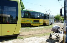 Фото 63: У Львові відбулася виставка трамвайних вагонів різних епох