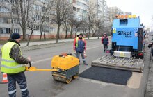 Фото 18: На дорогах Львова ліквідовують аварійну ямковість з допомогою чеської машини SILKOT Blue