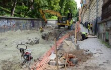Фото 4: На вул. Просвіти триває капітальний ремонт дороги