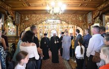 Фото 15: Митрополит Епіфаній очолив Літургію у одному із храмів Львова
