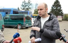 Фото 1: На маршрутах Львова приватні перевізники тестують автобус Volvo, привезений зі Скандинавії