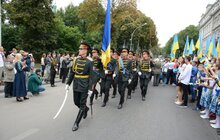 Фото 13: Біля будівлі Львівської облдержадміністрації відбулась урочиста церемонія підняття Державного Прапора України