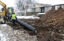 Фото 6: На вул. Хуторівка триває капітальний ремонт: підрядник проводить заміну інженерних мереж