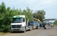 Фото 1: Стартувала кампанія із захисту заказника «Торфовище Білогорща»: вивозять накопичене будівельне сміття, поліція посилила патрулювання