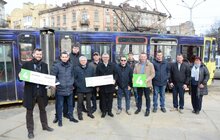 Фото 4: ЛКП «Львівелектротранс» протестувало новий трамвайний маршрут № 4 «Залізничний вокзал — Вернадського»