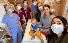 Фото 8: У Львові однорічній дитині вперше в Україні пересадили шкіру від посмертного донора
