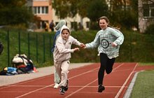 Фото 12: Вчора у Львові стартувала шкільна ліга з легкої атлетики: як це було (фото)