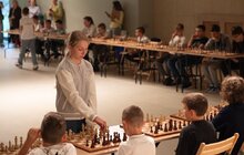 Фото 10: Юні шахісти проти чемпіонів: у Львові відбувся сеанс одночасної гри з шахів