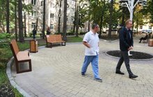 Фото 13: У Військово-медичному клінічному центрі Західного регіону облаштували внутрішній дворик