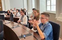 Фото 2: 62 школярі-переможці всеукраїнських і міжнародних конкурсів отримали у Львові по 10 000 гривень