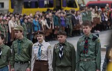 Фото 3: З нагоди 105-ї річниці заснування ПЛАСТу мер Львова відзначив Богдана Гасюка та Галину Ткачук