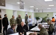 Фото 7: Центр рекрутингу української армії, який перший в Україні відкрили у Львові, відвідали Міністр оборони та Головнокомандувач ЗСУ