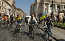 Фото 10: До відзначення Всеукраїнського Велодня приєднався міський голова Львова