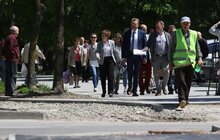 Фото 5: Велопростір Львова збільшується: на вул. Сихівській будують велодоріжку з двостороннім трафіком