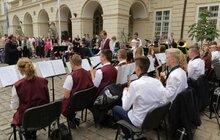 Фото 2: Вчора на площі Ринок відбувся концерт духового оркестру з Освенциму