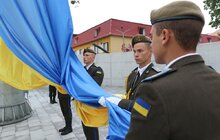 Фото 6: У Львові на найбільшому флагштоку урочисто підняли прапор України
