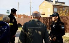 Фото 5: Вже місяць у приєднаних до Львова громадах працюють поліцейські офіцери (відео)