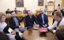 Фото 4: Зустріч мера Львова з поважними гостями урочистого відкриття МолоДвіжЦентр. Львів