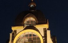 Фото 12: У Львові підсвітили церкву Великомучеників Бориса і Гліба
