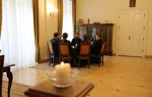 Фото 6: У львівській Ратуші відбулася зустріч міського голови Львова Андрія Садового з Блаженнішим Святославом