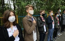 Фото 11: У ліцеї «Львівський» відбувся урочистий захід з нагоди підняття прапора «В єдності наша сила»