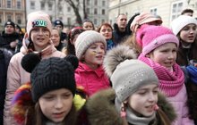 Фото 5: Сьогодні в центрі Львова урочисто заспівали Гімн України