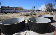 Фото 4: На вул. Шевченка тривають роботи з облаштування квазікільця