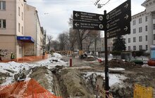 Фото 18: На вул. Пекарській тривають масштабні ремонтні роботи: повністю реконструкцію вулиці планують завершити до 1 вересня