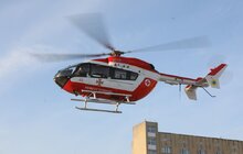 Фото 21: Пацієнтку з Турки доставили у львівську лікарню гвинтокрилом 