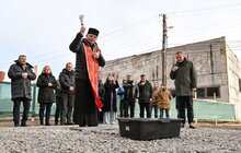 Фото 2: На Голосківському цвинтарі у Львові заклали капсулу під будівництво крематорію (відео)