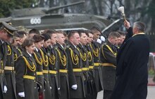 Фото 14: У Національній академії сухопутних військ ім. гетьмана Петра Сагайдачного відбулися урочистості з нагоди дострокового випуску курсантів