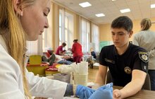 Фото 5: У Львові медичні працівники здали кров для пацієнтів
