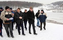 Фото 10: Візит В. Кістіона на полігон в Грибовичах