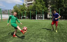 Фото 6: На вул. Шевченка облаштували сучасний мультифункційний спортивний майданчик
