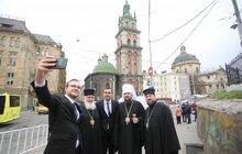 Фото 20: Глава Православної Церкви України розпочав перший офіційний візит до Львова з відвідин Ратуші